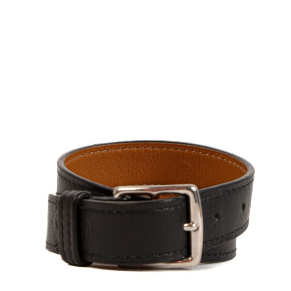 Hermès Etriviere Black Chamonix Double Tour Bracelet