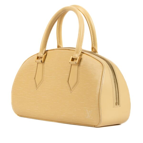 Louis Vuitton Jasmine Vanille Epi Leather Handbag