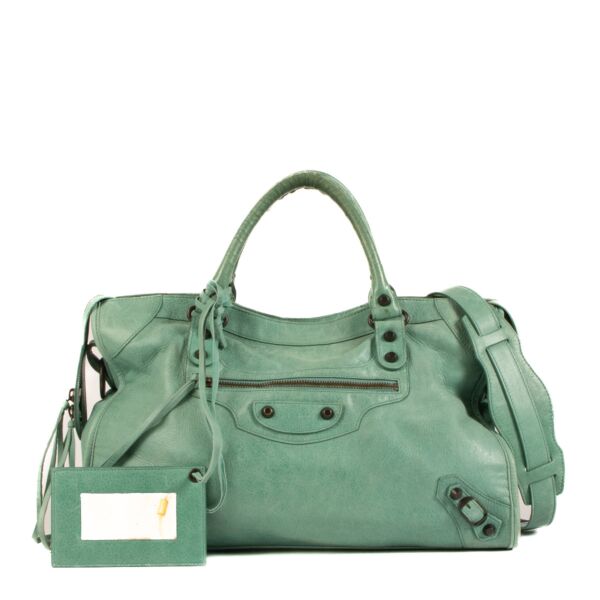 Balenciaga Papyrus Arena Medium Classic City Bag