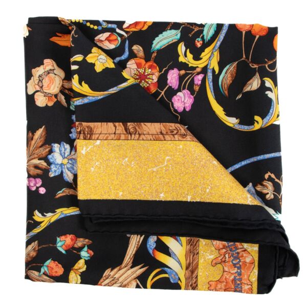 shop 100% authentic second hand Hermès Pierres D'orient Et D'occident Silk Scarf on Labellov.com