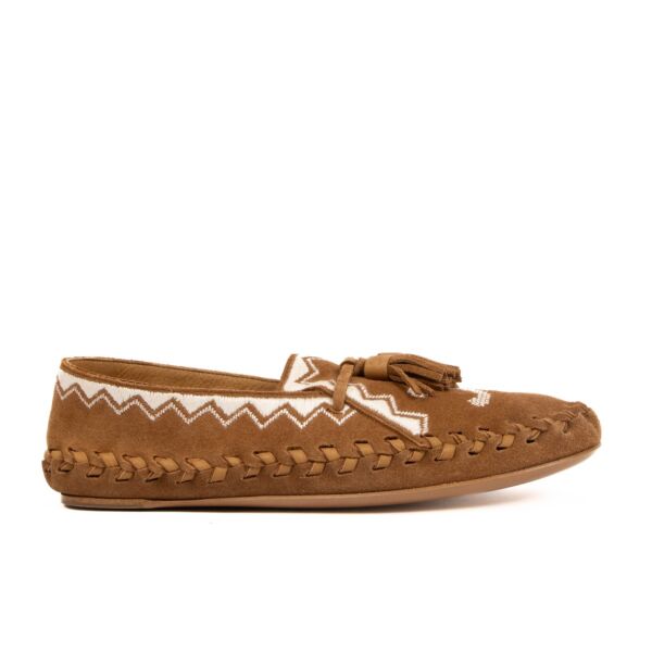 Celine Marlou Suède Slip-On Flats - Size 40, Celine slip-on flats, Celine Marlou suède flats, Celine flats size 40, Celine Marlou Suède Slip-On Flats - Size 40 second hand, Celine Marlou Suède Slip-On Flats - Size 40 Antwerp