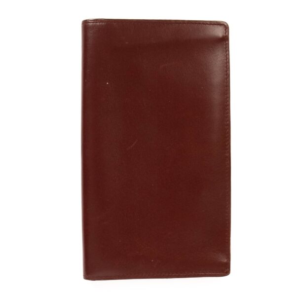 Cartier Burgundy Wallet