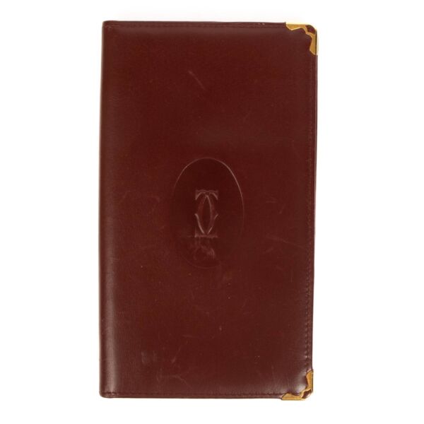 shop 100% authentic second hand Cartier Burgundy Wallet on Labellov.com