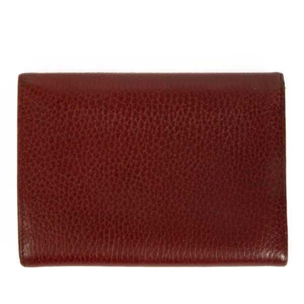 Cartier Burgundy Wallet