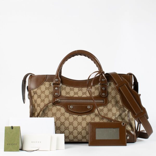 Balenciaga x Gucci The Hacker Project City Bag