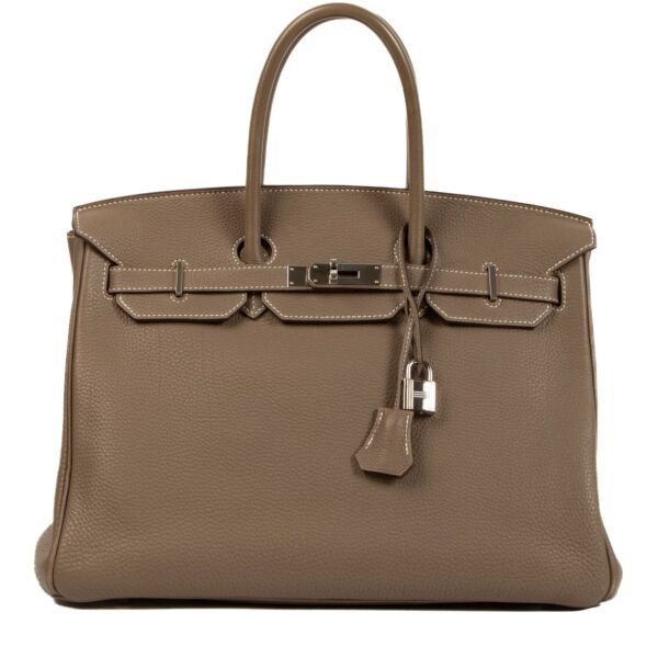 Hermès Birkin 35 Etoupe Togo