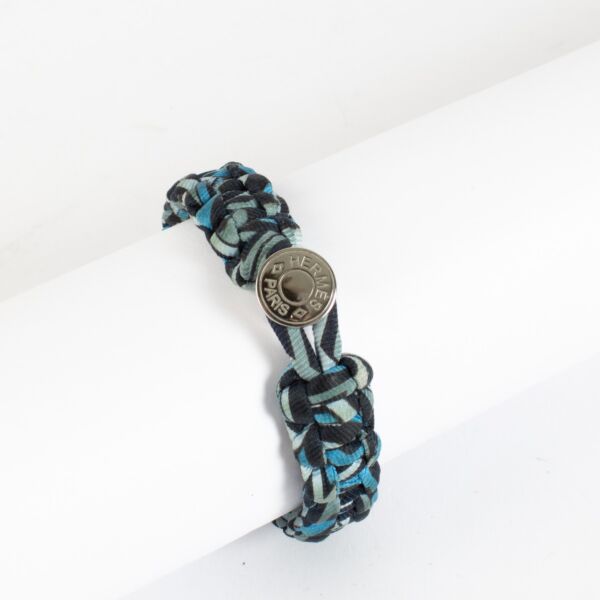 Authentic preloved Hermès Kid Silk Braided Bracelet on Labellov.com