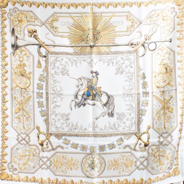 Hermès Ludovicvs Magnvs Scarf