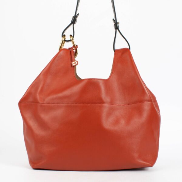 Shop the authentic Delvaux Red Polo Givry With Me PM Bag second hand on Labellov.com