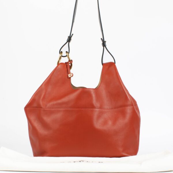 Delvaux Red Polo Givry With Me PM Bag