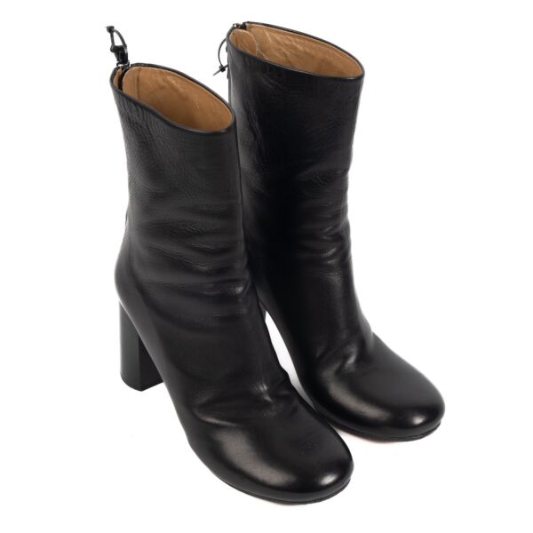 Chloé Black Black Leather Boots - Size 40