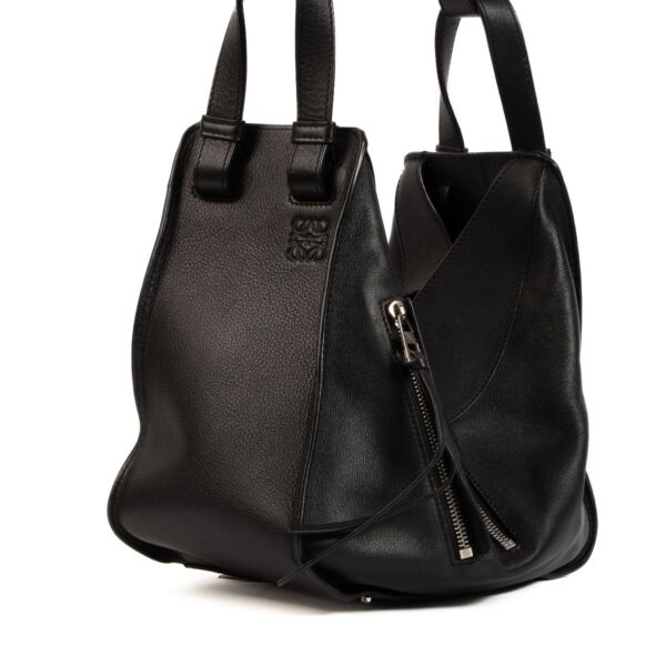 Loewe Black Small Hammock Shoulder Bag