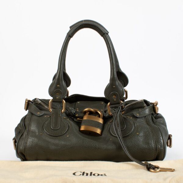 Chloé Brown Leather Paddington Bag