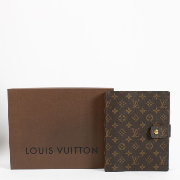 Louis Vuitton Monogram Agenda Cover GM