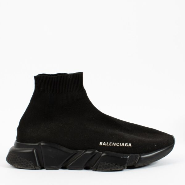 Balenciaga Black Speed Sneakers