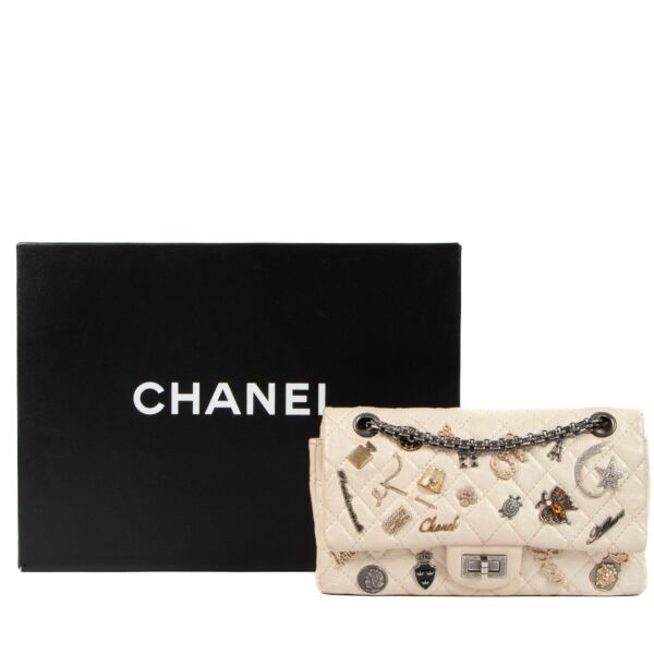 Chanel Pearly Leather Lucky Charms Medium 2.55 Bag