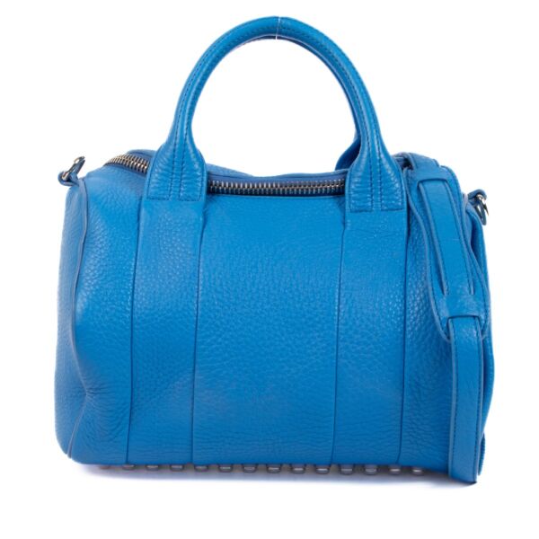Alexander Wang Blue Rockie Top handle