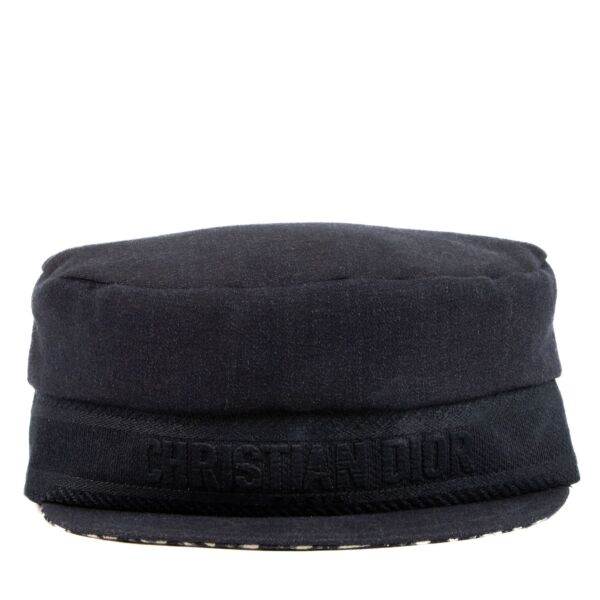 Christian Dior DiorTravel Blue Cotton Cap