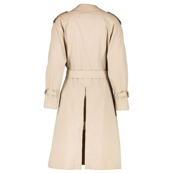 Burberry Vintage Beige Trench Coat - size UK10