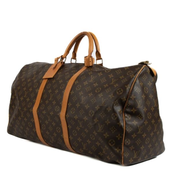 Louis Vuitton Monogram Keepall 60 Travel Bag