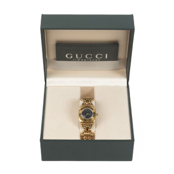 Gucci 6400L Gold-Plated Quartz Analog Ladies Watch
