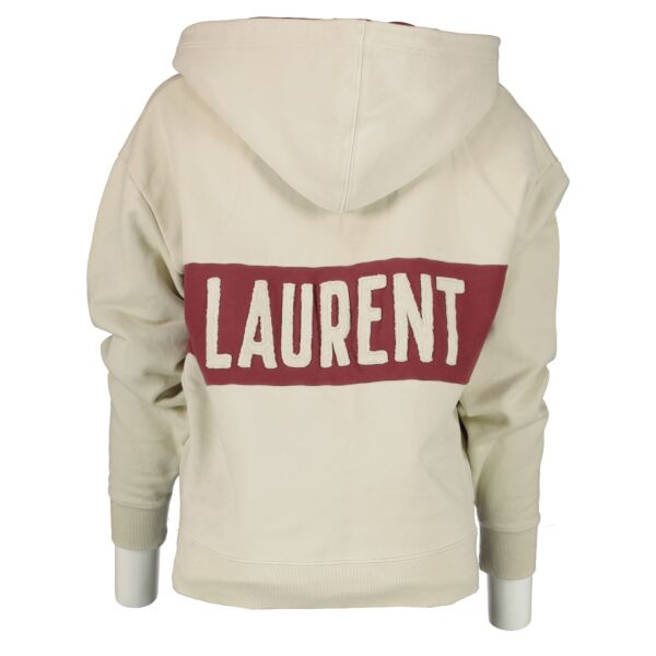 Saint Laurent Beige Hoodie - Size S