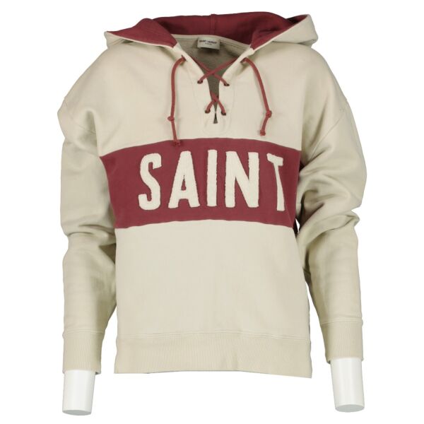 shop 100% authentic second hand Saint Laurent Beige Hoodie - Size S on Labellov.com