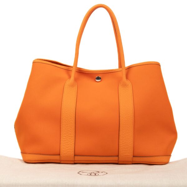 Hermès Orange Garden Party 36 Bag