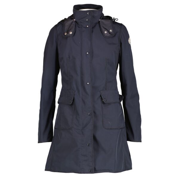 Moncler Blue Chris Rain Coat