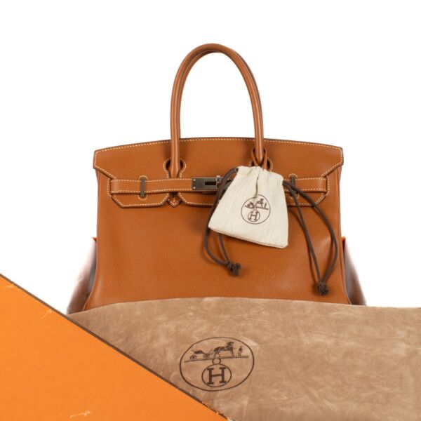 Hermès Birkin 30 Gold Epsom GHW