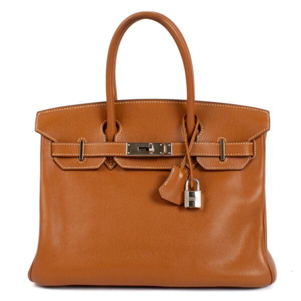 Hermès Birkin Retourne 30 Gold Veau Epsom GHW