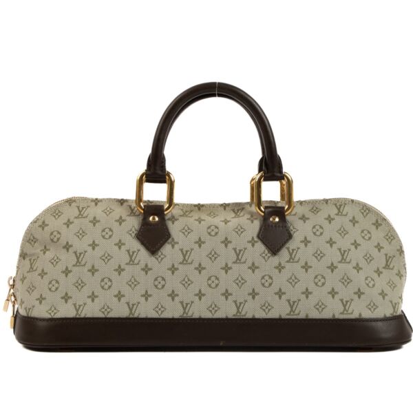 shop authentic second hand Louis Vuitton Monogram Mini Lin Horizontal Alma Long Bag on Labellov.com