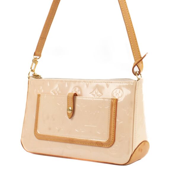 Louis Vuitton Pink Patent Monogram Shoulder Bag