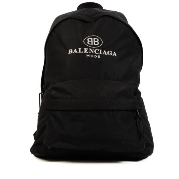 Balenciaga Black Mode Backpack