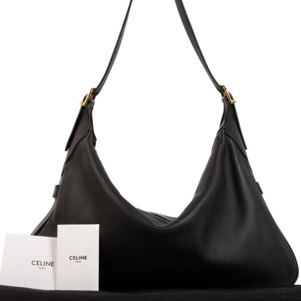 Céline Black Romy Grand Modèle Veau Souple