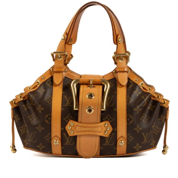 Shop 100% authentic second-hand Louis Vuitton Theda Canvas Monogram Top Handle on Labellov.com