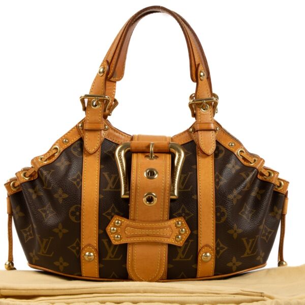 Louis Vuitton Theda Canvas Monogram Top Handle