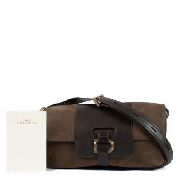 Authentic second hand Delvaux Ecorce Santiag Le Colette MM on Labellov.com