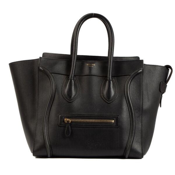 Shop 100% authentic second-hand Céline Black Mini Luggage Bag on Labellov.com