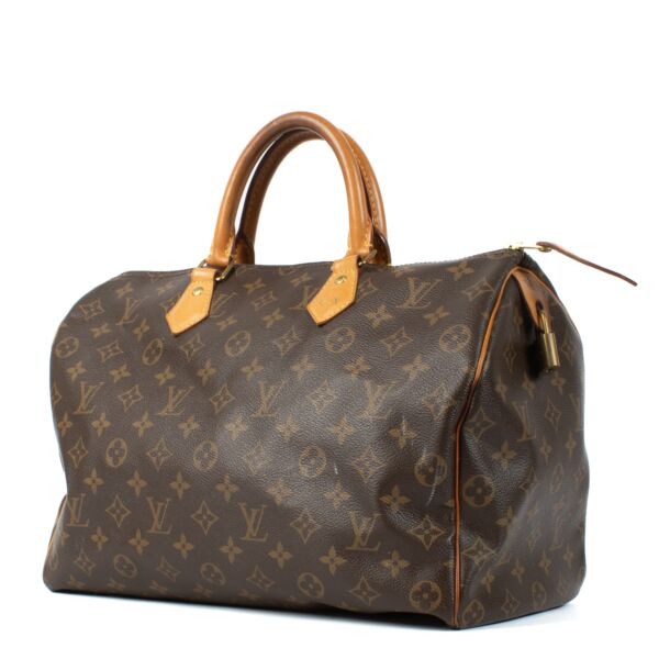 Louis Vuitton Monogram Canvas Speedy 35