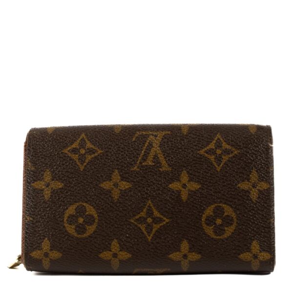 Louis Vuitton Monogram Porte Monnaie Tresor Wallet