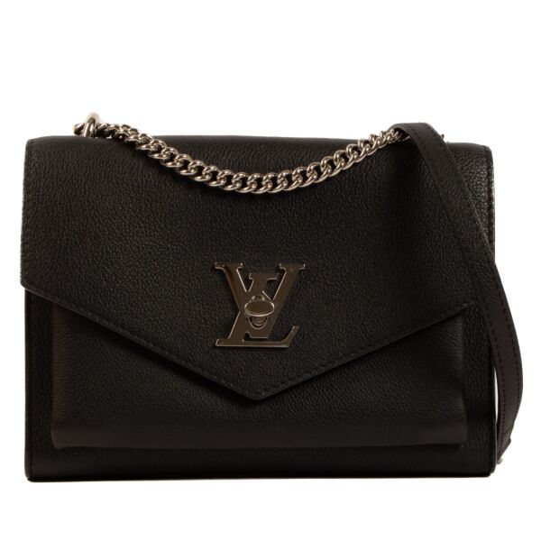 Louis Vuitton Top Handle My Lockme G With Accessories Noir Black