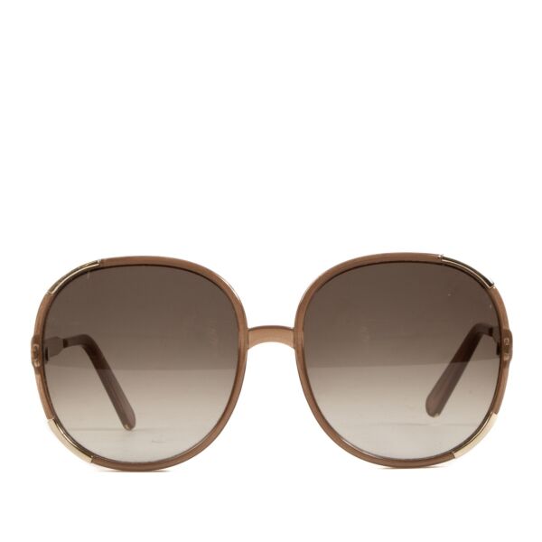 Shop 100% authentic second-hand Chloé Myrte Brown Sunglasses on Labellov.com