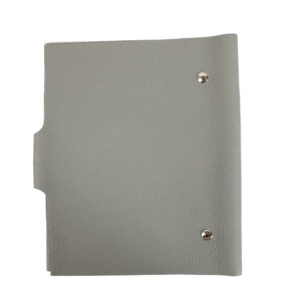 Hermès Grey Ulysse GM Notebook Cover