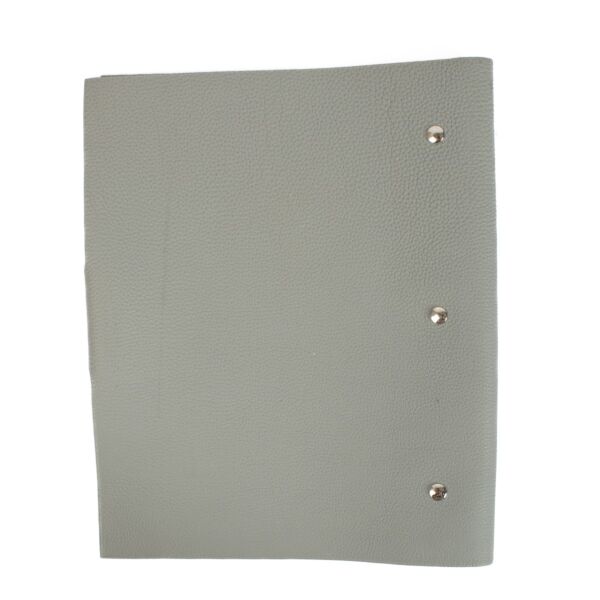 Hermès Grey Ulysse MM Notebook Cover