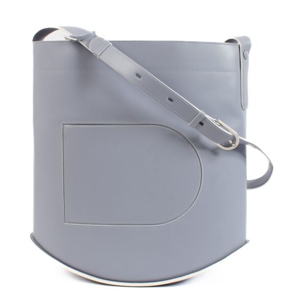 Authentic second hand Delvaux Lilas/Ivory Box Calf Pin GM Bag on Labellov.com 