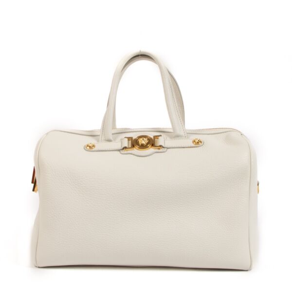 Shop 100% authentic second-hand Versace White Boston Bag on Labellov.com