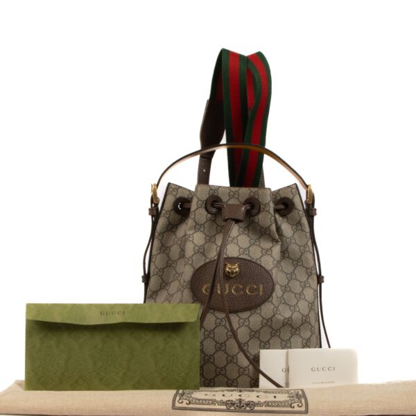 Gucci Monogram Neo Vintage GG Supreme Backpack