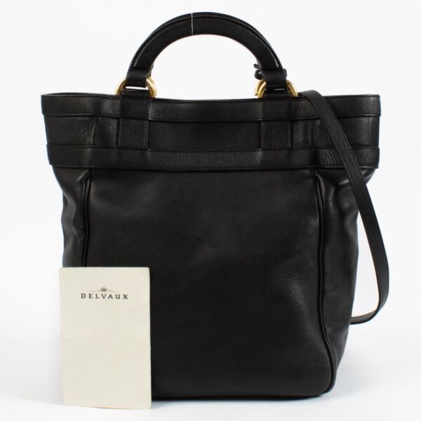 Delvaux Black Roseau Bag