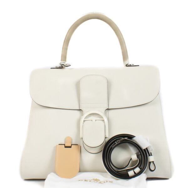 Delvaux Black/White Rodeo Calf Brillant GM Biface Bag